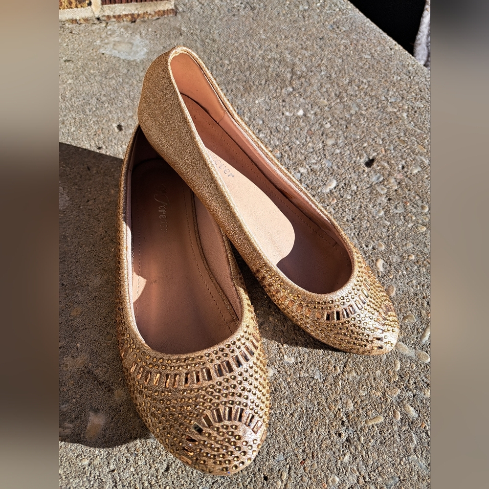 Forever rinestone flats